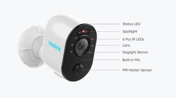 IP Kamera Reolink Argus serija B330 bijela