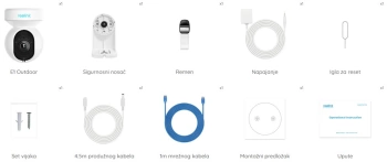 IP Kamera Reolink E serija E540 bijela