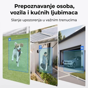 Ip Kamera Reolink serija P340 4K, Zunanja, 12MP, noćni vid u boji, Bullet POE