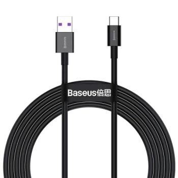 Kabl Baseus Superior USB A - Type-C 66W 2m crni