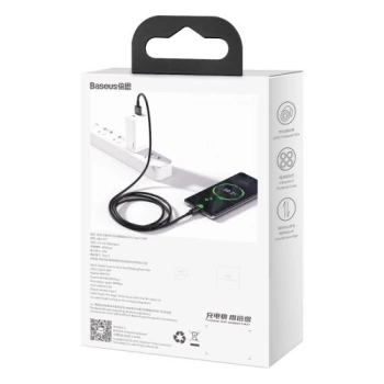 Kabl Baseus Superior USB A - Type-C 66W 2m crni