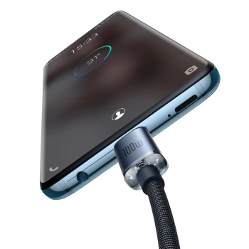 Kabl BASEUS Type C - C PD 100W 1.2m crni