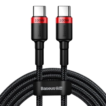 Kabl BASEUS Type C - C PD 100W Tungsten 2m crveni