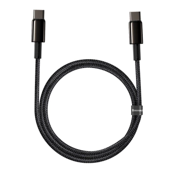 Kabl BASEUS Type C - C PD QC 100W 1m crni