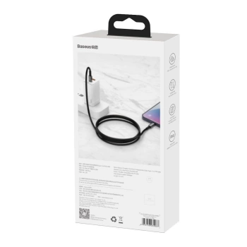 Kabl BASEUS Type C - C PD QC 100W 1m crni