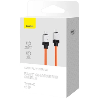 Kabl BASEUS Type C - Lightning PD 20W 1m orange