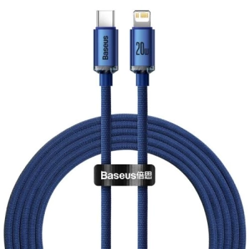 Kabl BASEUS Type C - Lightning PD 20W 2m plavi