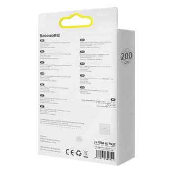 Kabl BASEUS Type C - Lightning PD 20W 2m plavi