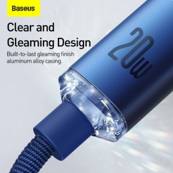 Kabl BASEUS Type C - Lightning PD 20W 2m plavi