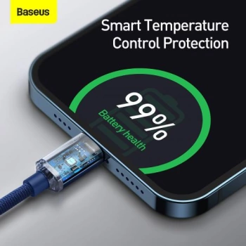 Kabl BASEUS Type C - Lightning PD 20W 2m plavi