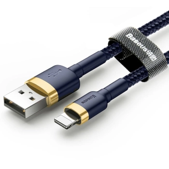 Kabl BASEUS USB A - Lightning 1.5A 2m Gold-Blue