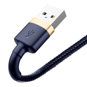 Kabl BASEUS USB A - Lightning 1.5A 2m Gold-Blue
