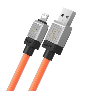Kabl BASEUS USB A - Lightning 2,4A Coolplay 2 m orange