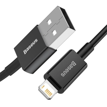Kabl BASEUS USB A - Lightning 2,4A Superior 1m crni