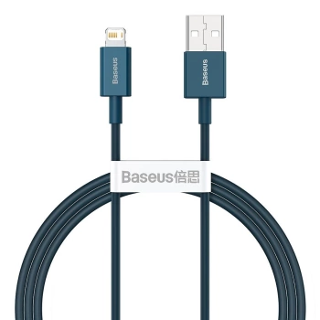 Kabl Baseus USB A to Lightning 2.4A Superior 1m plavi