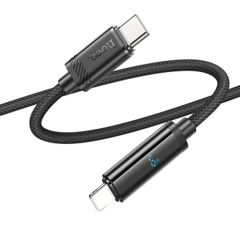 Kabl HOCO Type C to Lightning PD 2,4 27W U127 1,2 m black