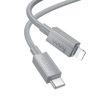 Kabl HOCO Type C to Lightning PD27W X07 1m sivi