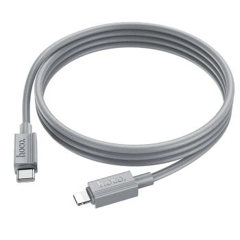 Kabl HOCO Type C to Lightning PD27W X07 1m sivi