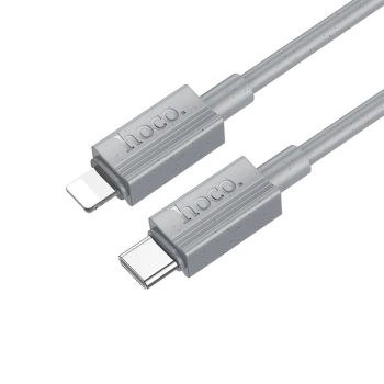 Kabl HOCO Type C to Lightning PD27W X07 1m sivi