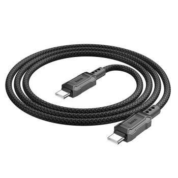 Kabl HOCO Type C to Type C PD 3A 60W X94 1m crni