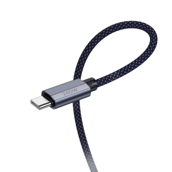 Kabl HOCO Type C to Type C PD QC3.0 5A 240W U134
1,8 m dark blue