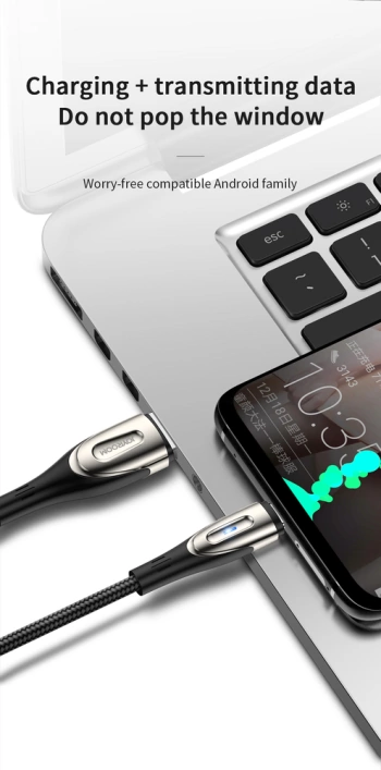 Kabl Joyroom S-M411 USB-A to Micro USB 3A 1.2m