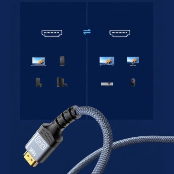 Kabl Wozinsky DisplayPort 2.1 16K WPS-16AYL1S 1m