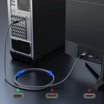 Kabl Wozinsky DisplayPort 2.1 16K WPS-16AYL2S 2m