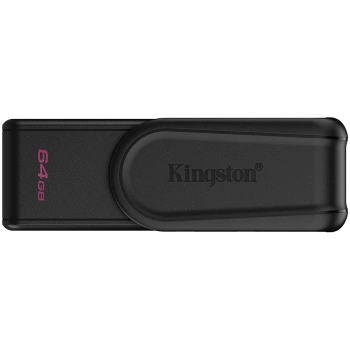 Kingston  64GB Portable USB 3.2 Gen 1 DataTraveler Exodia S (Black/Black)
