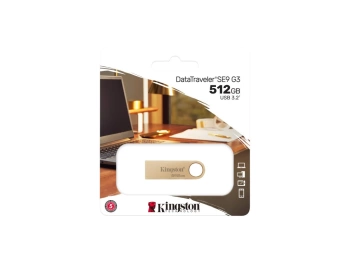 Kingston FD 512GB USB3.2 SE9 Premimum metal case,220MB/s read, 100 MB/s write