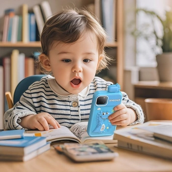 Konzola/mobitel za igre HOCO gaming phone for kids Y103 plavi
