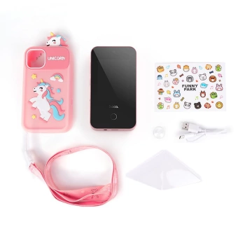 Konzola/mobitel za igre HOCO gaming phone for kids Y103 rozi