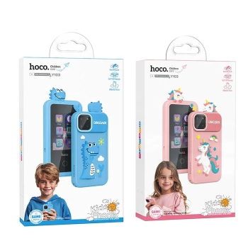 Konzola/mobitel za igre HOCO gaming phone for kids Y103 rozi