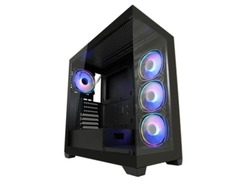 LC-Power Case Gaming 715B Midi-tower, ATX, 4x ARGB fan1x USB-C, 2x USB-A