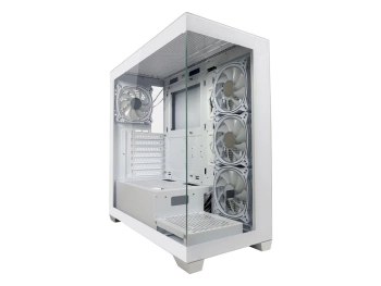 LC-Power Case Gaming 715W Midi-tower, ATX, 4x ARGB fan1x USB-C, 2x USB-A, White