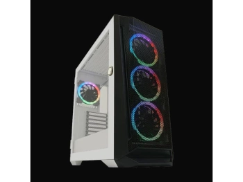 LC-Power Case Gaming 805BWHolo-1_X, Midi-Tower,4x120ARGBGPU: 390mm, CPU Cooler: 165mm