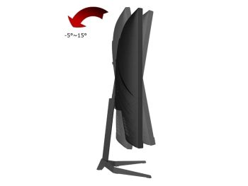LC-Power Gaming Monitor 23,6" Curved, VA Panel, FHD, 165Hz,1920x1080, 2xHDMI, 2x DP, Audio out