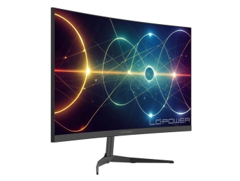 LC-Power Gaming Monitor 23,6" Curved, VA Panel, FHD, 165Hz,1920x1080, 2xHDMI, 2x DP, Audio out