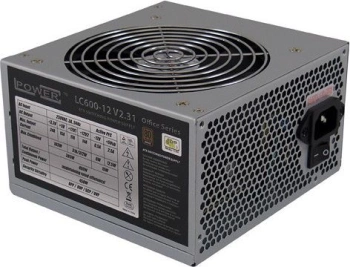LC-Power PSU 500W 12cm V2.31Office Series LC500-12 V2.314xSATA,1x PCIe,Active PFC,80+ Bronze