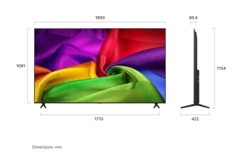 LG TV LED 85NU800B3LA