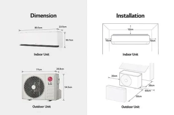 LG Unutrasnja jedinica H09S1DA.NS1