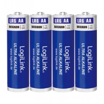 Logilink Baterije AA Alkaline LR6 4KOM