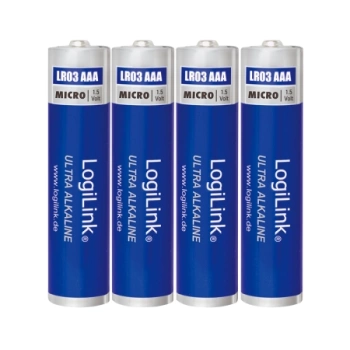 Logilink Baterije AAA Alkaline LR03 4KOM