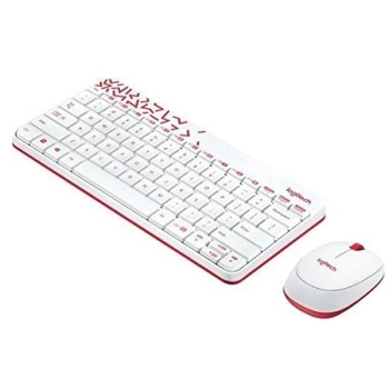 Logitech Desktop set Wireless MK240 White