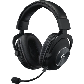 LOGITECH G PRO X Wired Gaming Headset - Blue Mic - BLACK - USB DAC