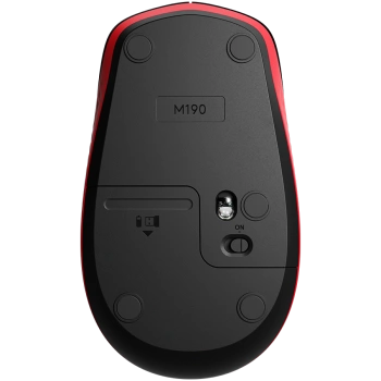 LOGITECH M190 Wireless Mouse - RED