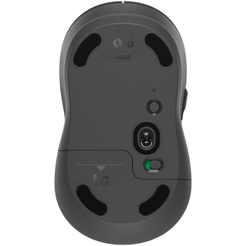 LOGITECH M650 Signature Bluetooth Mouse - GRAPHITE