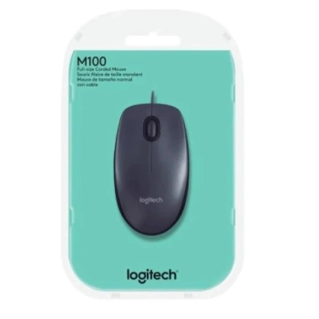 Logitech Miš M100 Black