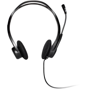 LOGITECH PC960 Corded Stereo Headset BLACK - USB