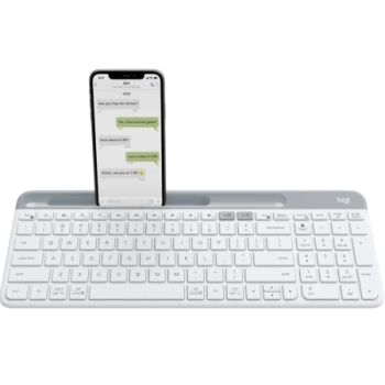 Logitech Tastatura Slim Bluetooth K580 White
